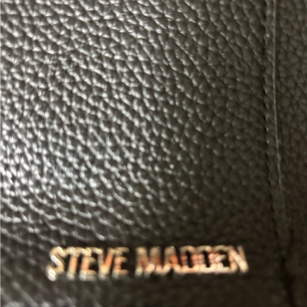 Vegan Steve Madden Black Crossbody/clutch Bag polyurethane with no lining - Picture 4 of 6